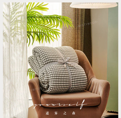 MISTYWOOD Orange Fleece Scandinavian Duvet from MISTYWOOD