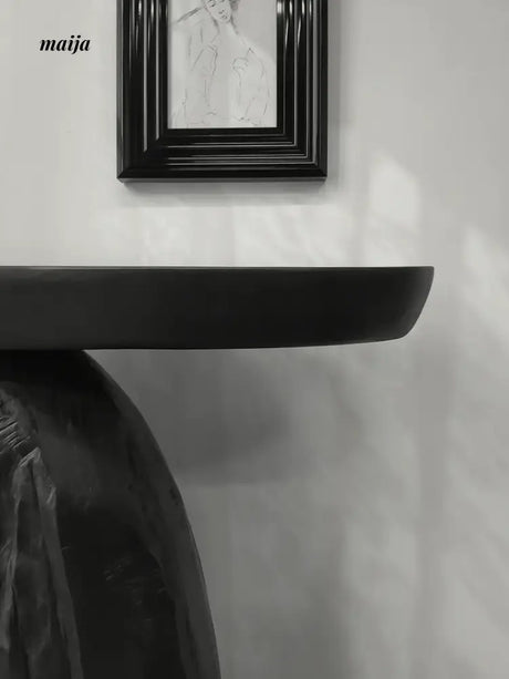 LILY WHITE Scandinavian Retro Console Table from LILY WHITE