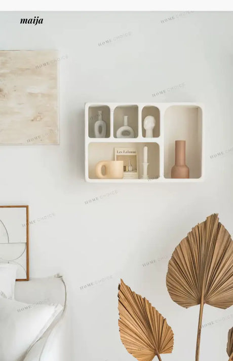 LIVINGPLUS Geometric Rectangular Hanging Storage Cabinet from MOSE