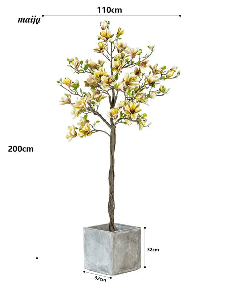 Artificial Magnolia Flower Plant from maija