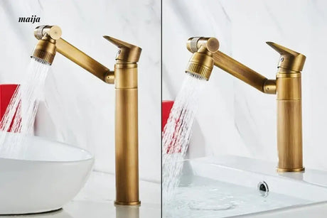 Retro Rotating Copper Washbasin from Kaiyashi