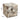 MISTYWOOD Hexagonal Cow Silk Makeup Stool from MISTYWOOD