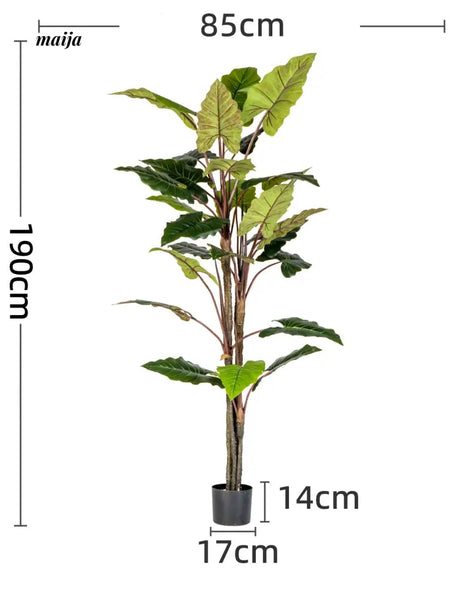 Artificial Rainbow Taro Plant from maija