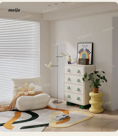 LIVINGPLUS Light Luxury Drawer Side Cabinet from LIVINGPLUS