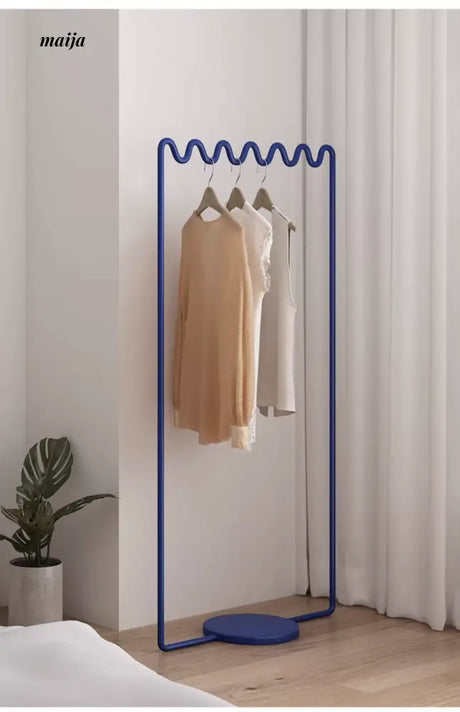 JINRAN Creative Floor Cloak Rack Iron Design from JINRAN