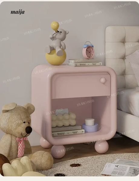 LIVINGPLUS Minimalist Bedside Storage Cabinet from LIVINGPLUS