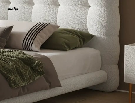 Bubble Minimalistic Fabric Bed from Kaiyashi