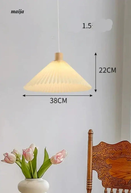 GVG Pleated Lampshade Pendant Lamp from GVG