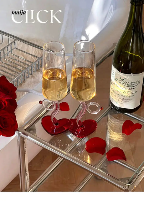 CLICK Cupid Champagne Goblet for Weddings or Gifts from CLICK
