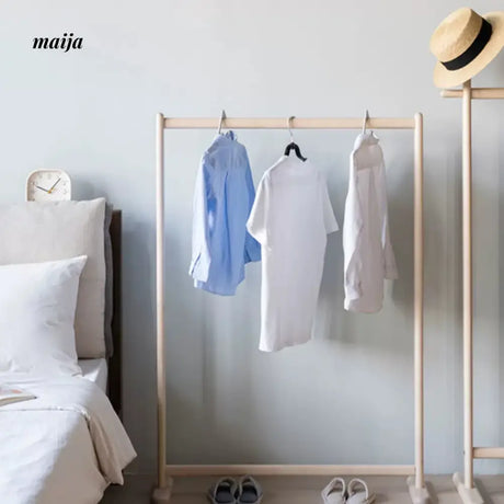 Esme Solid Wood Clothing Rack from maija
