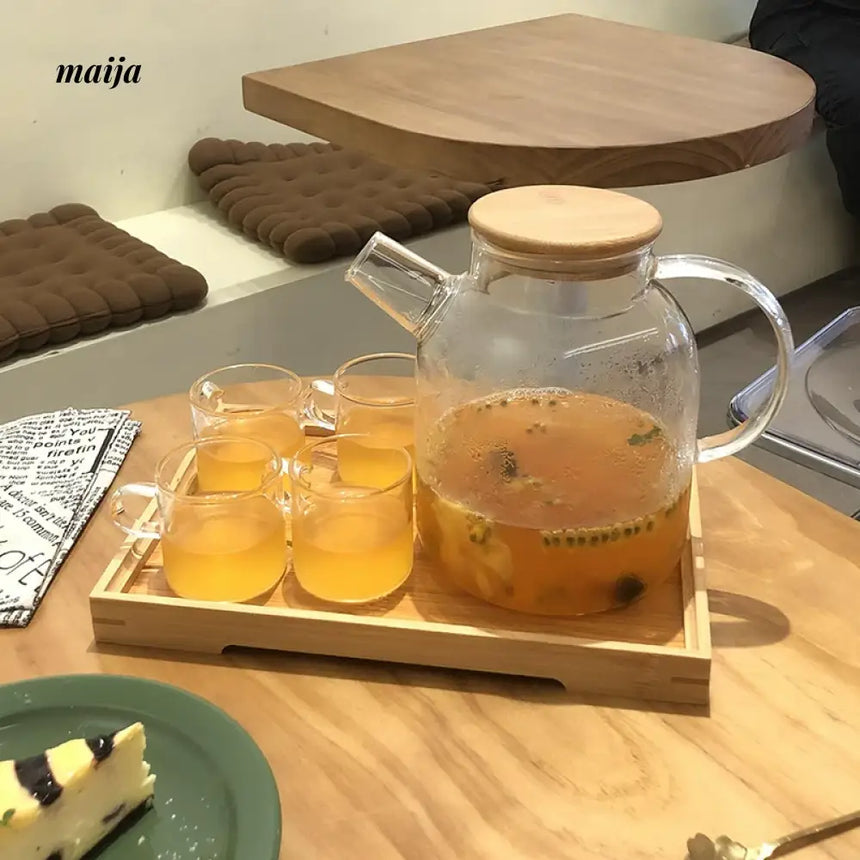 BANKE Glossy Explosion-Proof Fruit Teapot Set from BANKE