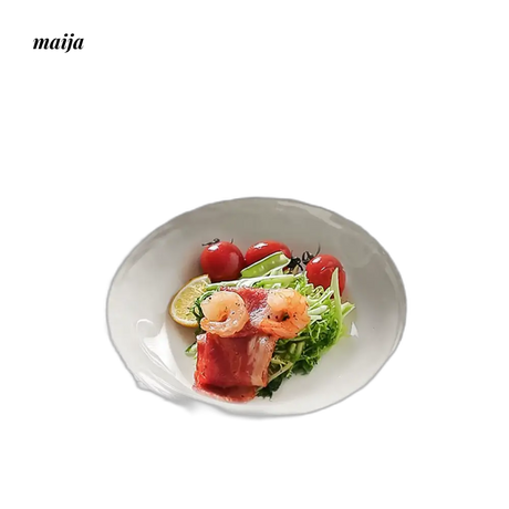 MOSE Ink-Color Straw Hat Dish from MOSE