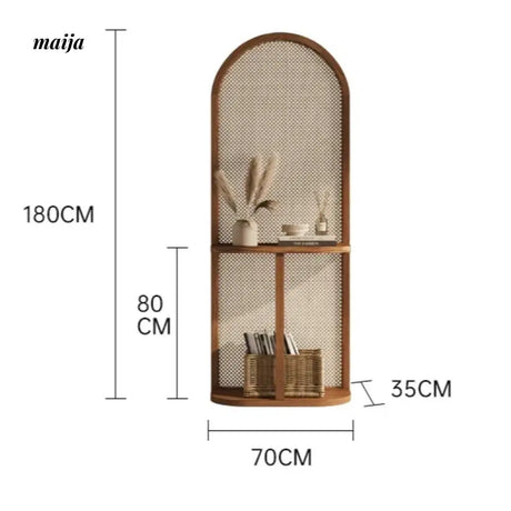 SLIGHTLYCOOL Kyan Arch Rattan Partition Wall from SLIGHTLYCOOL