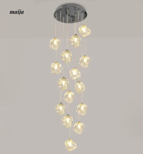 GVG Underwater Effects Staircase Chandelier from GVG