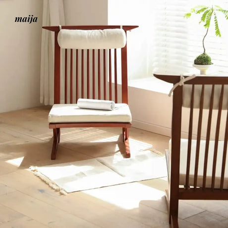SLIGHTLYCOOL Solid Wood Single Lazy Sofa from SLIGHTLYCOOL