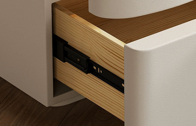 Maddie Solid Wood Bedside Table from maija