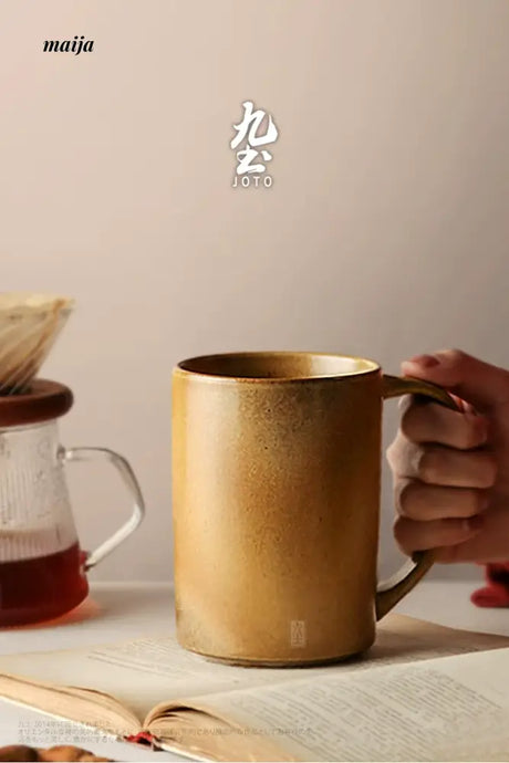 JOTO Japanese Capacious Coffee Cup for Beloved from JOTO