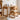 LINSYKIDS Brown Bear Wooden Study Desk and Cabinet from LINSY KIDS