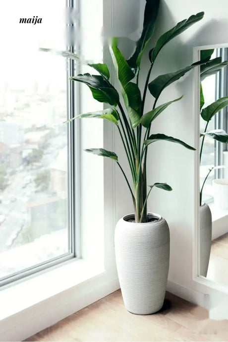JOTO Retro Ceramic Large Vase Living Room Hotel Decoration from JOTO