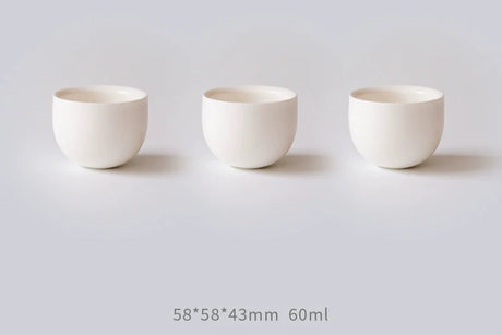 MUMO Ruby Minimalist Porcelain Tea Cup from MUMO