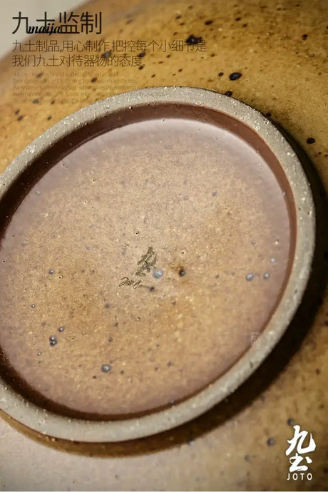 JOTO Coarse Pottery Kiln Change Large Soup Bowl from JOTO