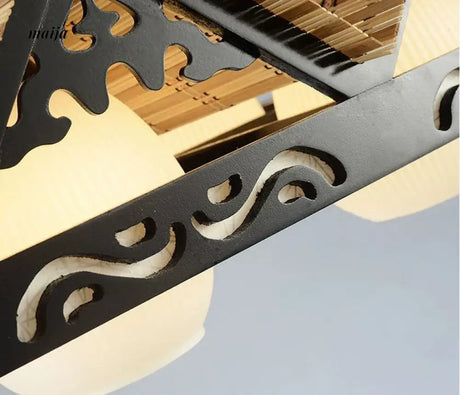 ZHONGSHAN Retro Ceiling Lamp with Bamboo Light from ZHONGSHAN