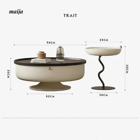 TIDELEADER Pulciano Coffee Table from TIDELEADER