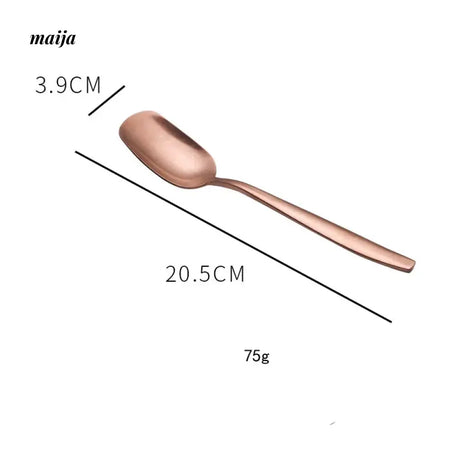 Bronze Steak Knife and Fork Set from maija