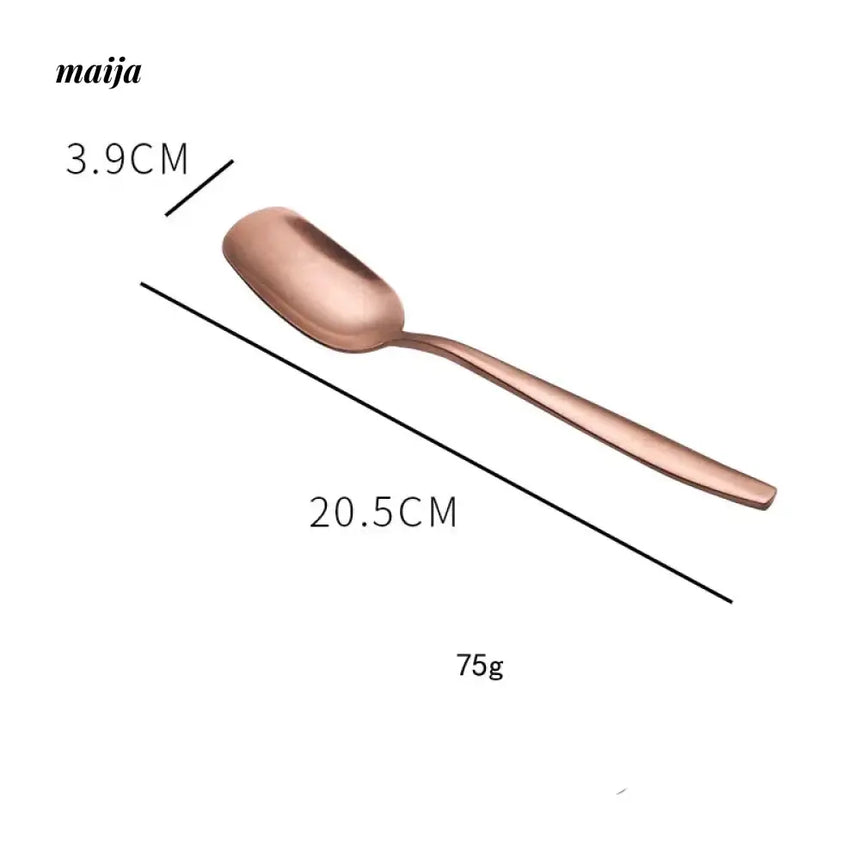 Bronze Steak Knife and Fork Set from maija
