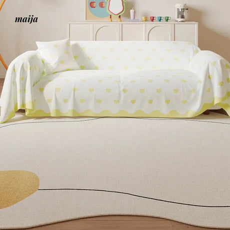 Checkered Sofa Cover from maija
