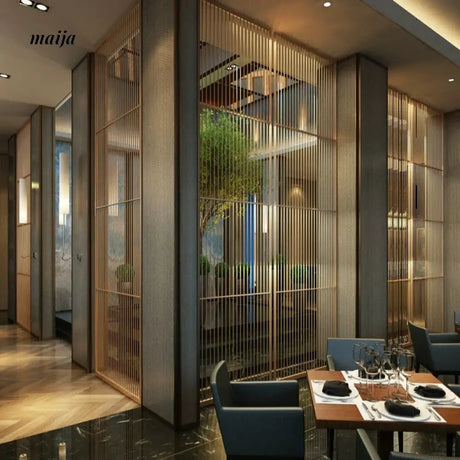 Cory Solid Wood Partition Wall from maija