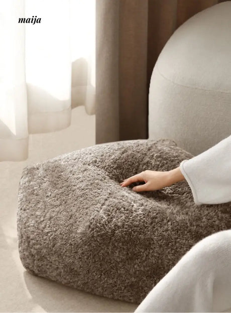 Origami Fleece Ottoman from maija