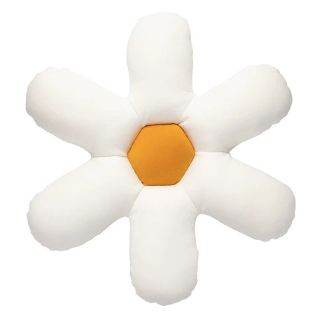 MISTYWOOD Yellow Daisy Pillow with Round Case from MISTYWOOD
