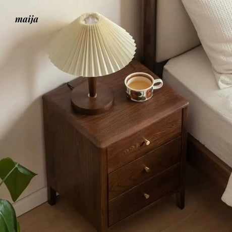 GENJI Andy Solid Wood Bedside Table from GENJI