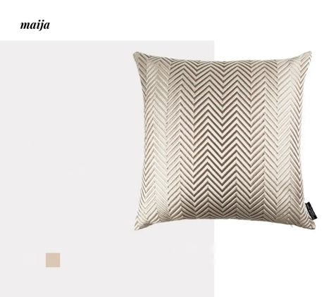 HOUSE OF YINN Luxury Tassel Corrugated Pillow Cushion from HOUSE OF YINN