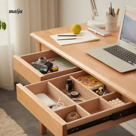 XIXI Aiden Solid Wood Office Desk from maija