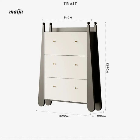 TIDELEADER Snowman Shoe Cabinet from TIDELEADER