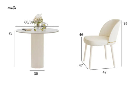 Gianna Dining Table and Chairs from maija