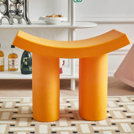 LAZYSPACE Emma Plastic Shoe Stool from LAZYSPACE