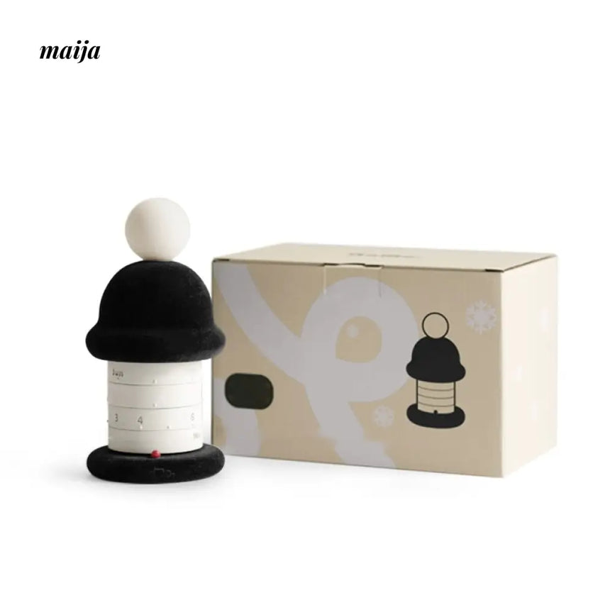 NAMO Snow House Rotatable Perpetual Calendar from NAMO
