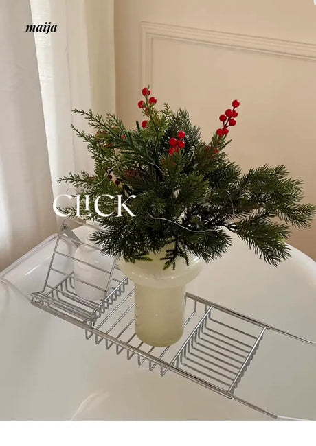 CLICK Green Pine Branch Christmas Decor Set from CLICK