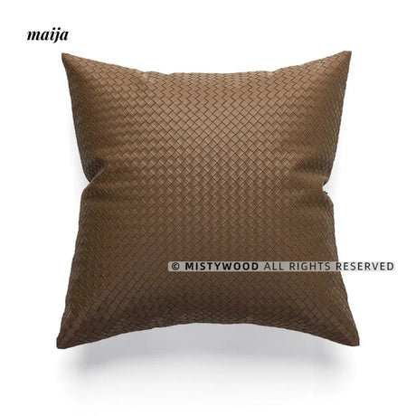 MISTYWOOD Modern Woven Scandinavian Pillow from MISTYWOOD