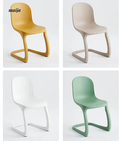 Bruno Plastic Dining Chair from maija