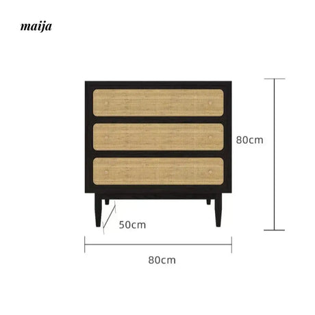 HARUNO Betty Rattan Drawer Cabinet from HARUNO