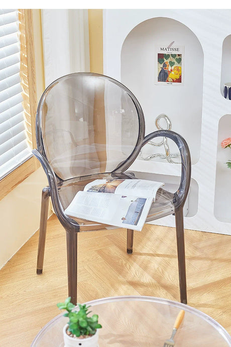 LAZYSPACE Leo Acrylic Coffee Chair from LAZYSPACE