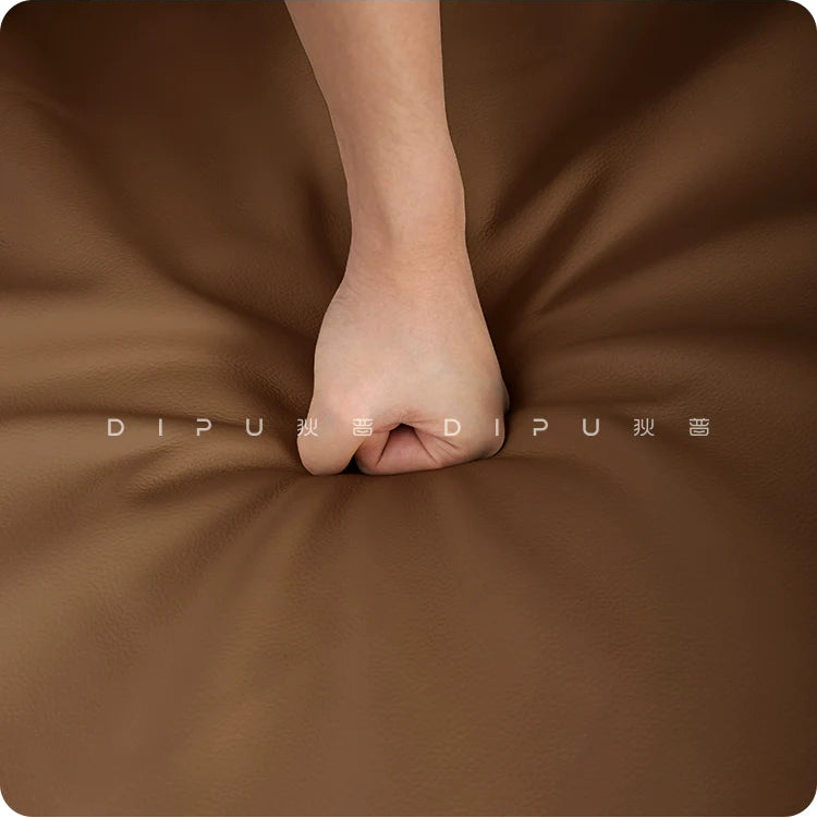 DIPU Ali Retro Cream Piano Leather Sofa from DIPU