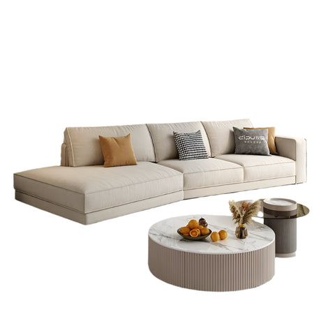 DIPU Sloane Modern Leather Sofa from DIPU