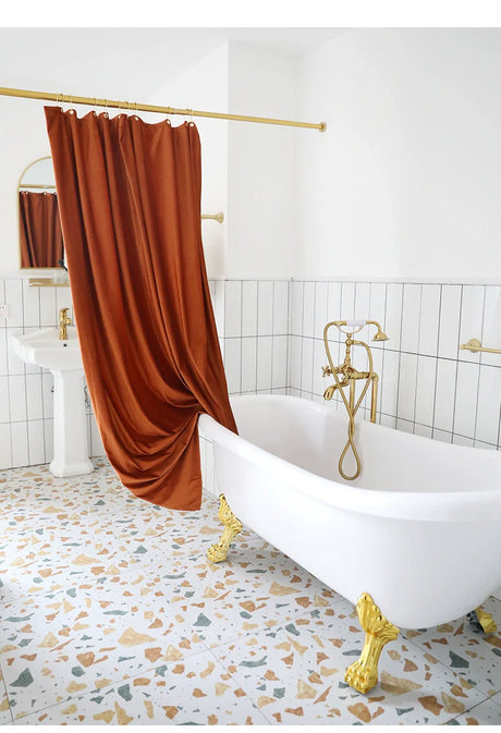 LIANGQI Yara Retro Velvet Tarpaulin Curtain from LIANGQI