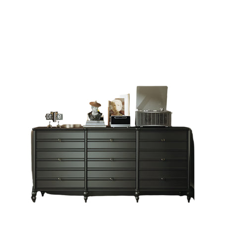 LINYUE Noelle French Solid Wood Eight-Drawer Sideboard from LINYUE