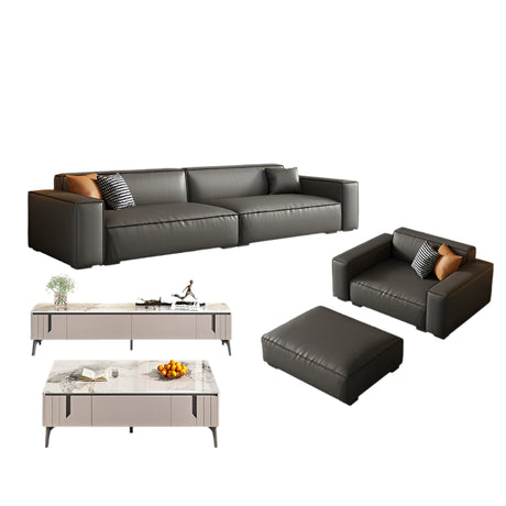 DIPU Keenan Cream Block Light Luxury Sofa from DIPU